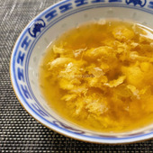 オイスターソースを使った「中華風のたまごスープ」