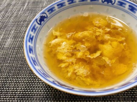 オイスターソースを使った「中華風のたまごスープ」