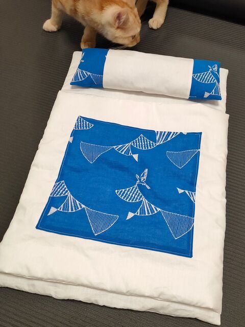 猫さんのお布団をハンドメイド 暮らしニスタ