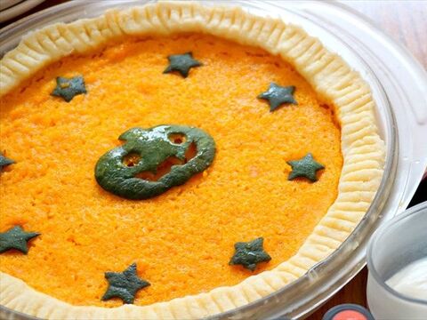 混ぜて焼きっぱなし 超簡単な我が家のパンプキンタルト 暮らしニスタ