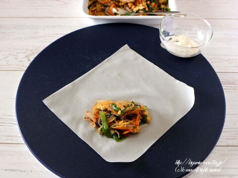 具だくさん 本格春巻き 基本の中華 暮らしニスタ