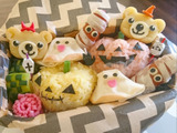 3dおにぎりハロウィン弁当