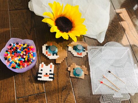 アイロンビーズで ほっこり マグネット 暮らしニスタ アイロンビーズで ほっこり マグネット 暮らしニスタ