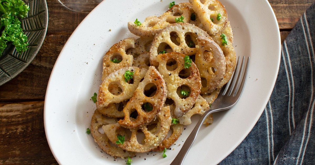 れんこんのチーズソテー 簡単 秋のおつまみ 副菜 暮らしニスタ