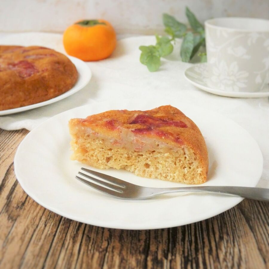 炊飯器で簡単 柿ケーキ 暮らしニスタ