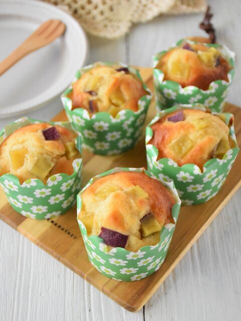 親子で秋の味覚を楽しむ メープルバターのさつまいもマフィン 暮らしニスタ