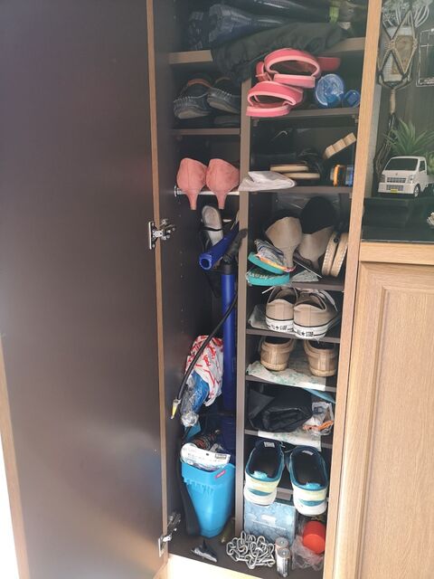 下駄箱収納 デッドスペースゼロ空間に 暮らしニスタ 下駄箱収納 デッドスペースゼロ空間に 暮らしニスタ