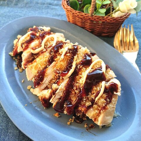 これが本当の揚げない焼くだけチキンカツ 超究極ヘルシーでダイエット 鶏胸 鶏胸肉 暮らしニスタ