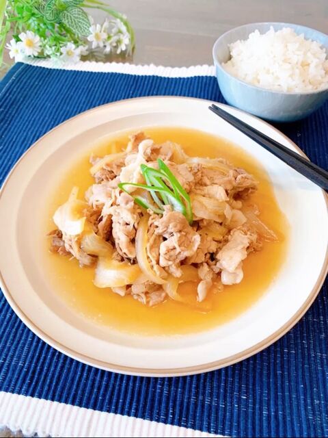 超簡単 豚肉と玉ねぎのさっぱり煮 暮らしニスタ