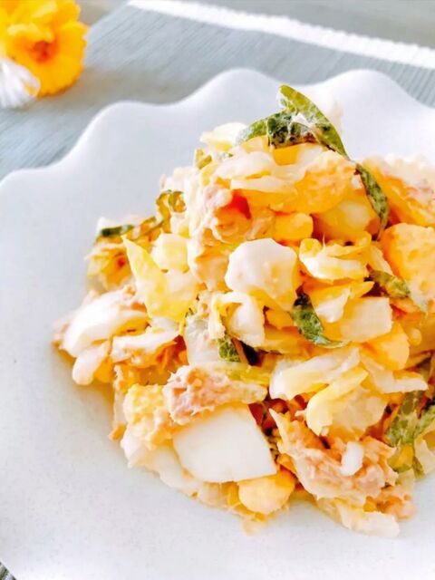 デパ地下風 白菜と卵のレモン風味サラダ 暮らしニスタ デパ地下風 白菜と卵のレモン風味サラダ 暮らしニスタ