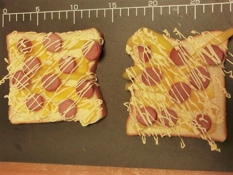 朝食準備がラクになる ウィンナーとパプリカの冷凍マヨトースト 暮らしニスタ