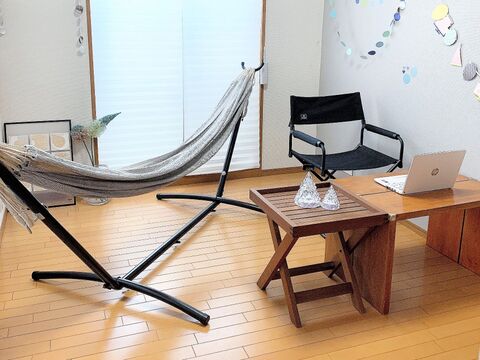 ハンモックを寝具として使う 家族の反応はいかに 暮らしニスタ ハンモックを寝具として使う 家族の反応はいかに 暮らしニスタ