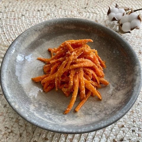 ぱぱっとあと一品 人参の明太子炒め 暮らしニスタ ぱぱっとあと一品 人参の明太子炒め 暮らしニスタ