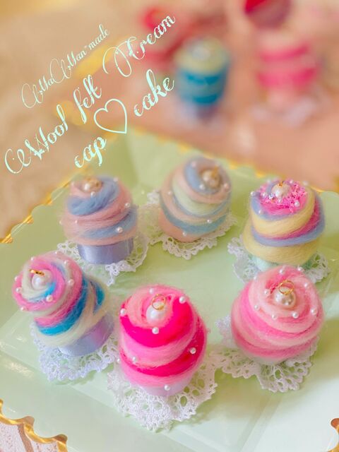 キャップケーキ オーナメント ペットボトルキャップ リユースアイデア 暮らしニスタ