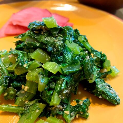 下茹で不要 5分で完成 大根葉のさっと炒め牡蠣だし醤油ごま味 暮らしニスタ 下茹で不要 5分で完成 大根葉のさっと炒め牡蠣だし醤油ごま味 暮らしニスタ