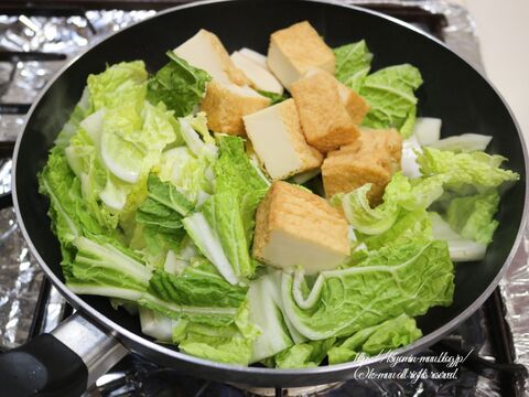 白菜と厚揚げ 豚肉の生姜とろみ餡 暮らしニスタ 白菜と厚揚げ 豚肉の生姜とろみ餡 暮らしニスタ