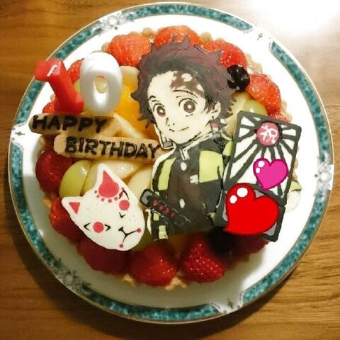 試してみた お誕生日に 鬼滅の刃キャラチョコプレートの作り方 暮らしニスタ