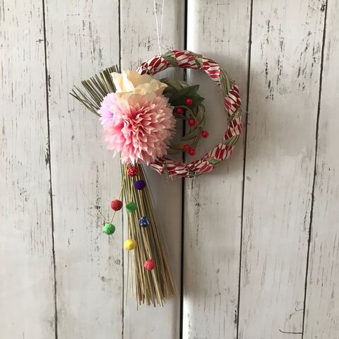 15分diy 100均商品たった4つとハギレで大正ロマン風しめ縄リメイク 暮らしニスタ 15分diy 100均商品たった4つとハギレで大正ロマン風しめ縄リメイク 暮らしニスタ