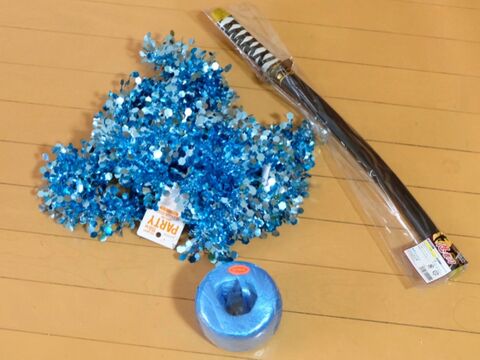 セリアの刀で炭治郎の日輪刀を作ってみた 暮らしニスタ セリアの刀で炭治郎の日輪刀を作ってみた 暮らしニスタ