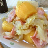 20分煮るだけ☆　とろとろキャベツとじゃがいもの蒸し煮