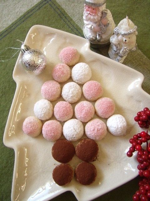 スノーボールクッキーのクリスマスのアレンジ 暮らしニスタ スノーボールクッキーのクリスマスのアレンジ 暮らしニスタ