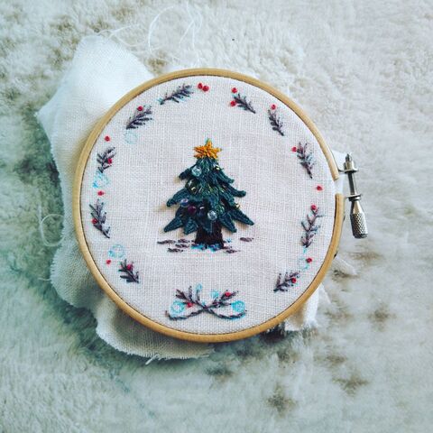 クリスマスのオリジナルデザインを刺繍で 暮らしニスタ クリスマスのオリジナルデザインを刺繍で 暮らしニスタ