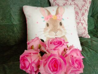 ニトリ 春っぽい ふわふわ可愛いウサギのクッション 暮らしニスタ ニトリ 春っぽい ふわふわ可愛いウサギのクッション 暮らしニスタ