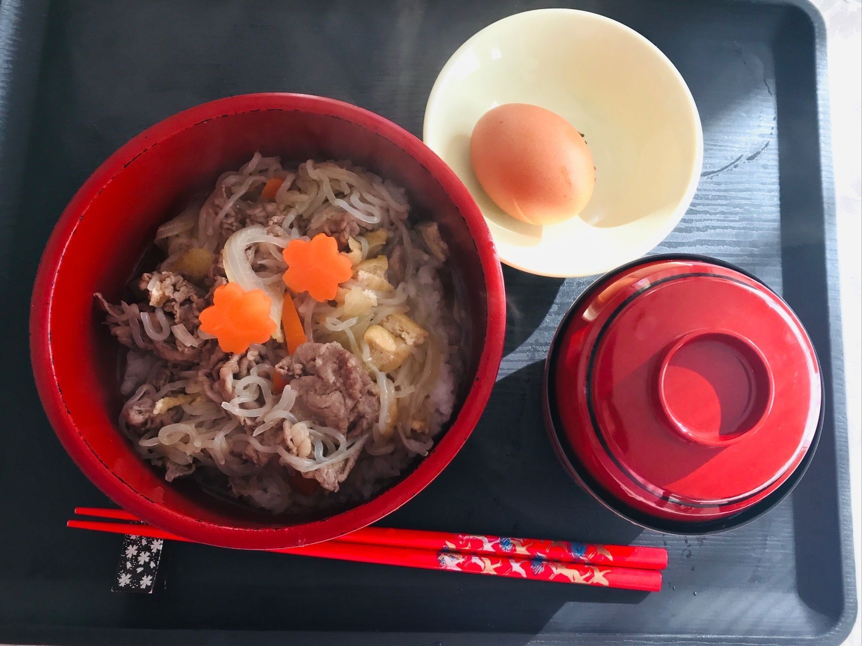 お鍋一つで簡単つゆだく牛丼！