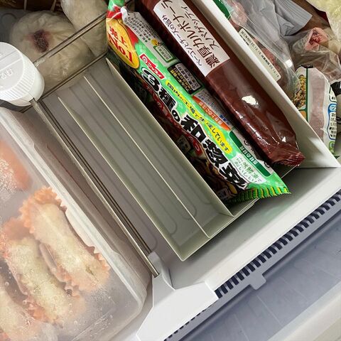 冷凍食品はブックスタンド収納で 暮らしニスタ 冷凍食品はブックスタンド収納で 暮らしニスタ