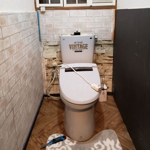 廃材 100均で作る タンクレス風トイレ 暮らしニスタ 廃材 100均で作る タンクレス風トイレ 暮らしニスタ