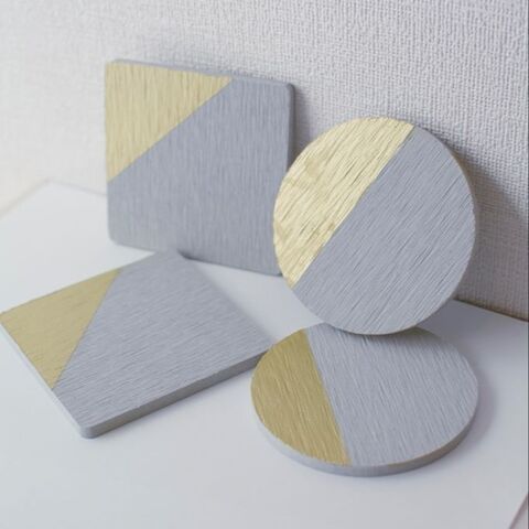 100 均の珪藻土コースターにひと手間かけるだけで 暮らしニスタ 100 均の珪藻土コースターにひと手間かけるだけで 暮らしニスタ