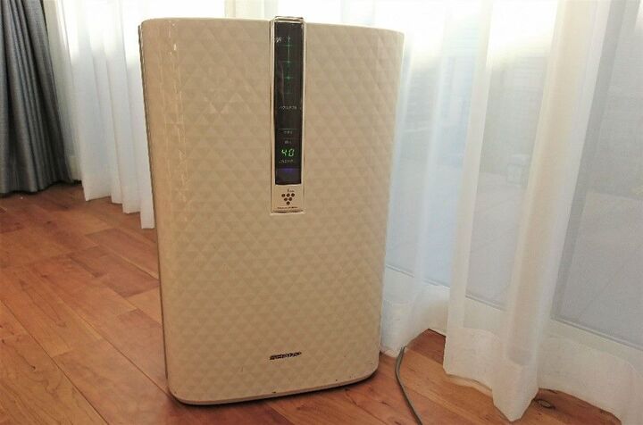 気化式加湿器フィルターのゴリゴリ汚れは、アノ調味料でスッキリ!