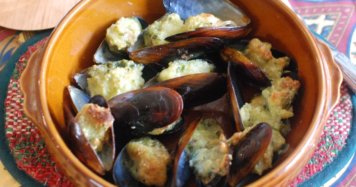 冷凍ムール貝で バジル風味グラタン 暮らしニスタ