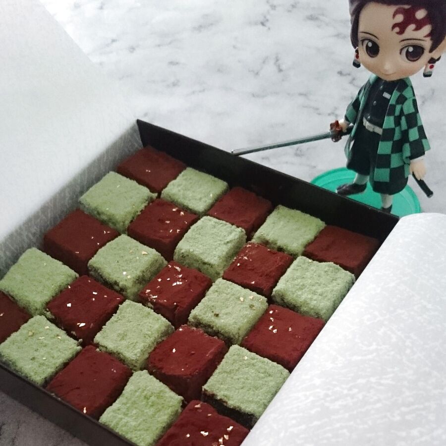 生チョコを市松模様に 鬼滅の刃スイーツ 炭治郎くん好きな子へ 暮らしニスタ 生チョコを市松模様に 鬼滅の刃スイーツ 炭治郎くん好きな子へ 暮らしニスタ