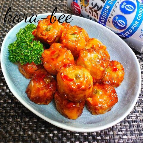お弁当にも 簡単おつまみ スイチリマヨ揚げ焼売 暮らしニスタ
