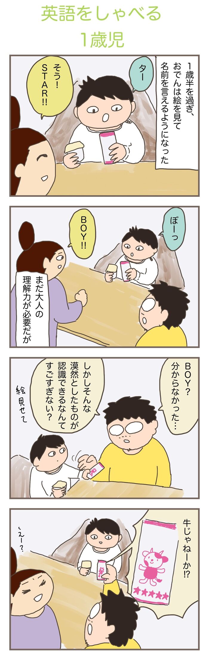 最終回 英語を覚えた1歳児 母になった残念なヨメちゃん 暮らしの探究 Vol 19 暮らしニスタ 最終回 英語を覚えた1歳児 母になった残念なヨメちゃん 暮らしの探究 Vol 19 暮らしニスタ