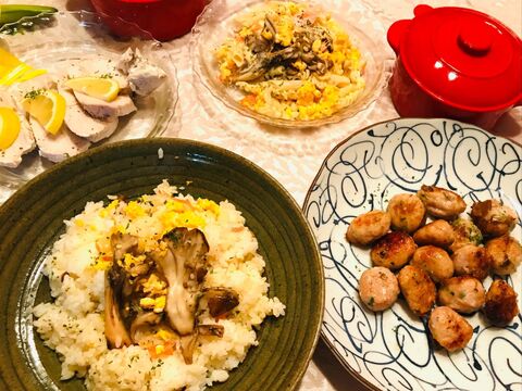 舞茸とツナのピラフ 暮らしニスタ