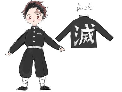 100均のtシャツで作る 鬼滅の刃 隊服の上着 暮らしニスタ 100均のtシャツで作る 鬼滅の刃 隊服の上着 暮らしニスタ
