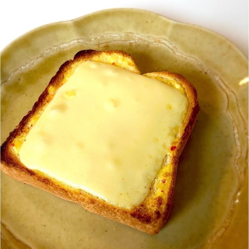 トースターでこんがりするまで焼いたら完成♪