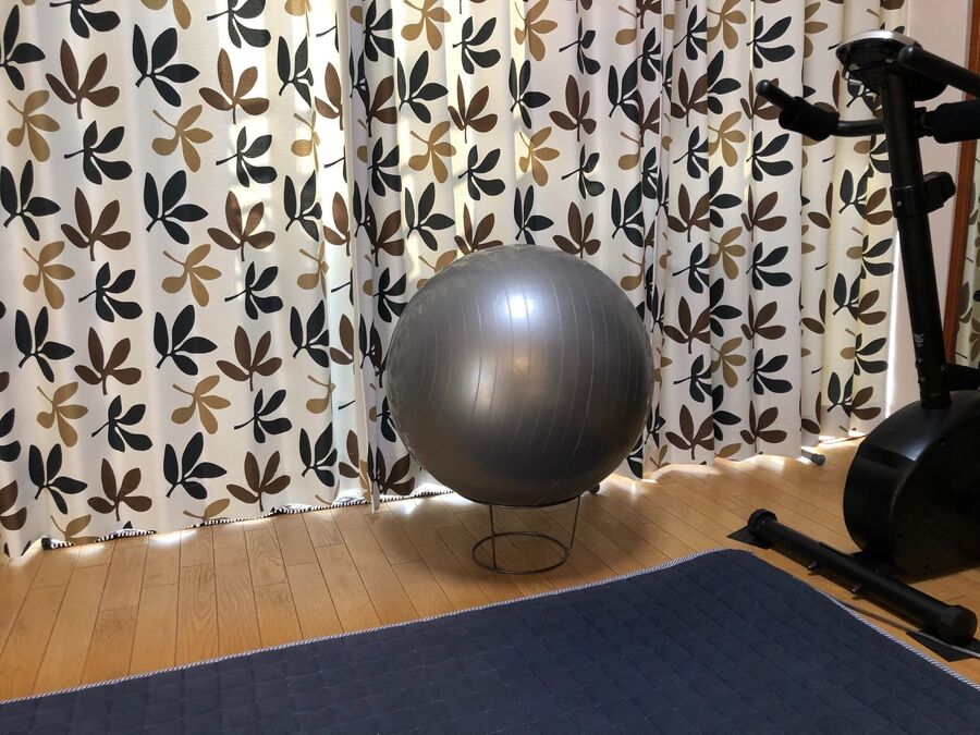 あっちへコロコロ バランスボール 暮らしニスタ あっちへコロコロ バランスボール 暮らしニスタ