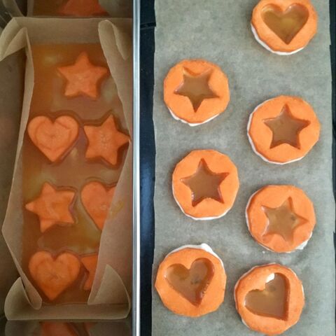 ニンジンの型抜き卵焼き 暮らしニスタ ニンジンの型抜き卵焼き 暮らしニスタ