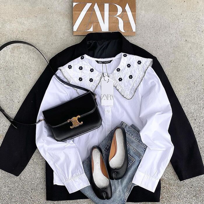 Zara あまりの人気に再販 トレンドの お嬢様襟 トップスはデニムでカジュアルダウンがマスト 暮らしニスタ なんとこちらは再販したというほどの人気 ぶ dメニューニュース Nttドコモ Zara あまりの人気に再販 トレンドの お嬢様襟 トップスはデニムでカジュアルダウンがマスト 暮らしニスタ なんとこちらは再販したというほどの人気 ぶ dメニューニュース Nttドコモ