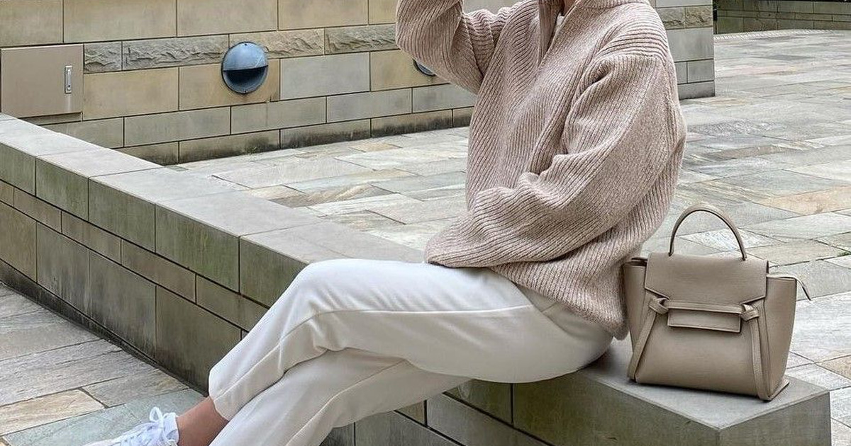 ユニクロ メンズらしいボリューム感 ハーフジップセーターを男前に着こなす 暮らしニスタ