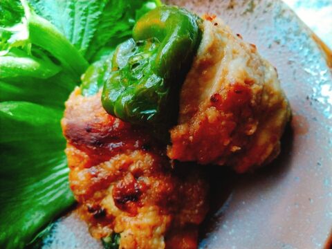 ピーマンはワタと種に栄養あるんです ピーマン丸ごと肉巻き 暮らしニスタ