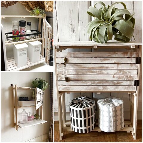 使いたい場所で自由自在に3パターン 軽量でスリムな優秀100均すのこ収納棚をdiy 暮らしニスタ 使いたい場所で自由自在に3パターン 軽量でスリムな優秀100均すのこ収納棚をdiy 暮らしニスタ