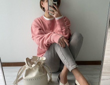 【ユニクロ】男女兼用スウェットシャツは絶対ピンク推し！この春注目カラーでHAPPYに