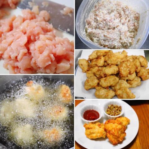 かさ増し節約レシピ ふんわり柔らか鶏むね肉のチキンナゲット 暮らしニスタ