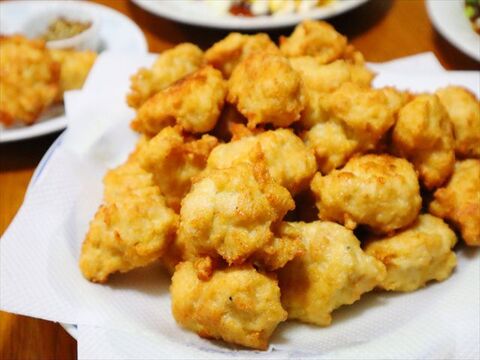 かさ増し節約レシピ ふんわり柔らか鶏むね肉のチキンナゲット 暮らしニスタ