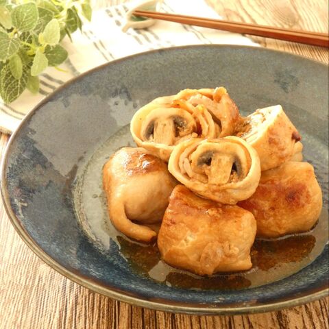 マッシュルームの豚肉巻き 暮らしニスタ