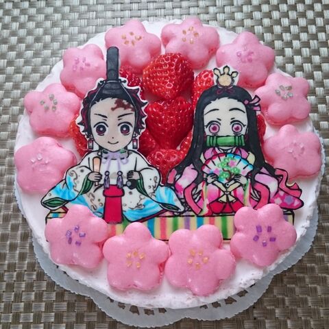 ひな祭り いちごレアチーズケーキ 鬼滅スイーツ 暮らしニスタ ひな祭り いちごレアチーズケーキ 鬼滅スイーツ 暮らしニスタ